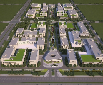 New Chinese Style Architectural Bird's-eye View Planning-ID:148483047