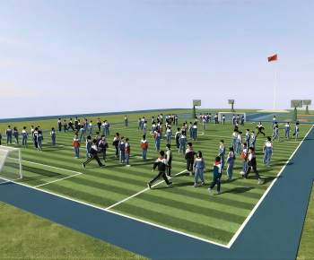 Modern Outdoor Sports Stadium-ID:544495111