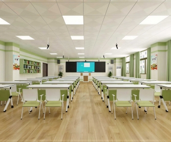 Modern School Classrooms-ID:570116048
