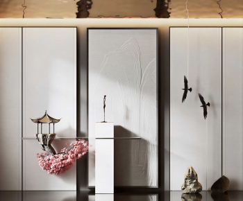 New Chinese Style Hallway-ID:242135055