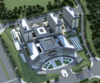 Modern Architectural Bird's-eye View Planning-ID:211956021