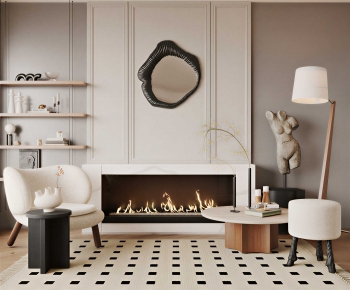 French Style Fireplace-ID:914330554