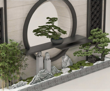 New Chinese Style Plant Landscaping-ID:781419048