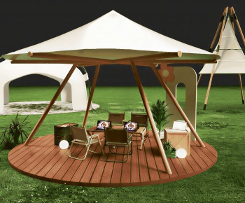 Modern Outdoor Tables And Chairs-ID:700982095