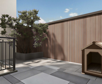 Modern Courtyard/landscape-ID:897558936
