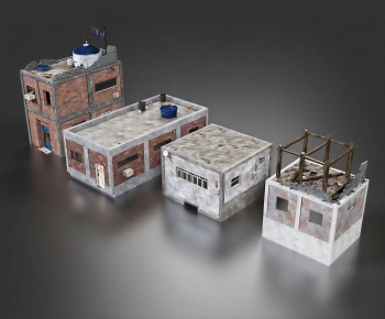 Modern Industrial Building-ID:722870832