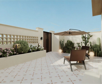 Modern Courtyard/landscape-ID:274670152