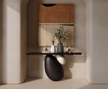 Wabi-sabi Style Console-ID:546063903