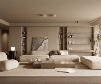 Modern A Living Room-ID:748218064