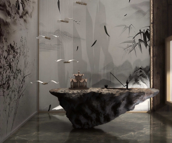 New Chinese Style Exhibition Hall-ID:541305078