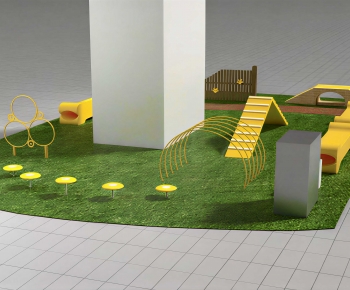 Modern Park Landscape-ID:495065935