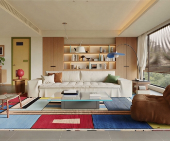 Modern A Living Room-ID:980780185