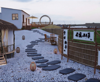 Japanese Style Courtyard/landscape-ID:108745102