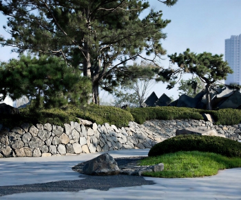 Japanese Style Courtyard/landscape-ID:422449196