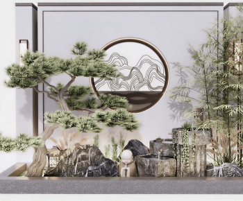 New Chinese Style Courtyard/landscape-ID:839721921