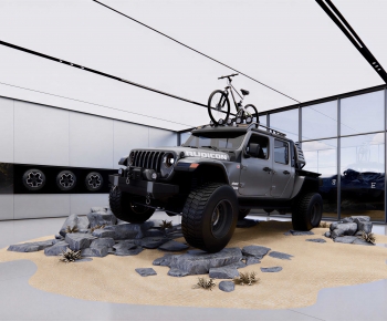 Modern Exhibition Hall-ID:330769064