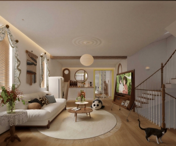 Japanese Style A Living Room-ID:151899102