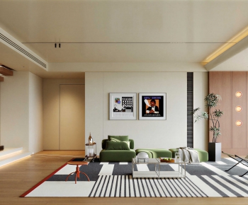 Modern A Living Room-ID:152404072