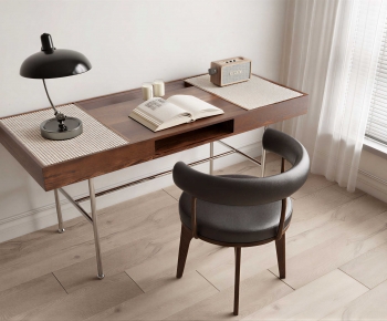Modern Computer Desk And Chair-ID:747637995