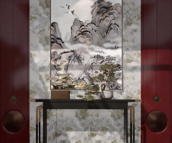New Chinese Style Console-ID:613528012