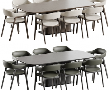 Modern Dining Table And Chairs-ID:913254982