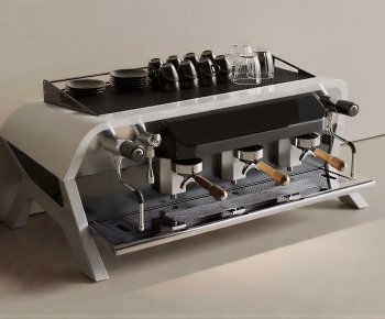 Modern Kitchen Electric Coffee Machine-ID:592669961
