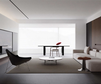 Modern A Living Room-ID:995445019