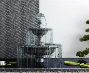 Modern Rockery Waterscape-ID:858016012