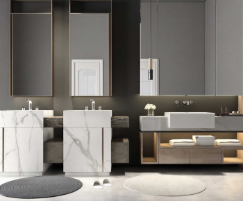 Modern Bathroom Cabinet-ID:884428026