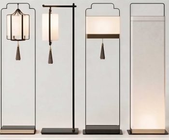 New Chinese Style Floor Lamp-ID:402095088