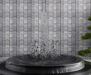 New Chinese Style Rockery Waterscape-ID:878549101