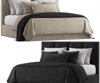 Modern Double Bed-ID:249166973