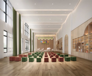 Modern Children's Kindergarten-ID:812567008