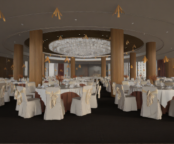 Modern Banquet Hall-ID:672919995