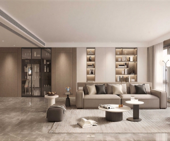 Modern A Living Room-ID:222851044