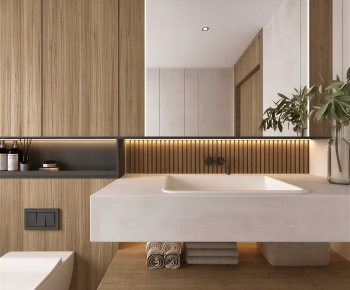 Modern Bathroom Cabinet-ID:813625109