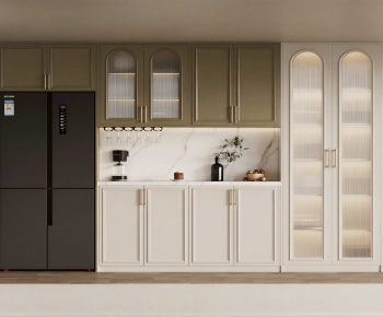 French Style Wine Cabinet-ID:917650948