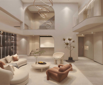 Modern A Living Room-ID:429096944