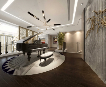Modern Piano Room-ID:723104951