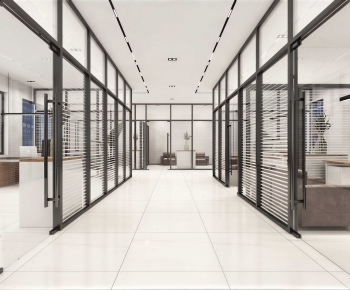 Modern Office Aisle-ID:739803084