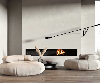 Modern Single Sofa-ID:874757058