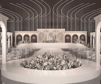 Modern Banquet Hall-ID:639019976