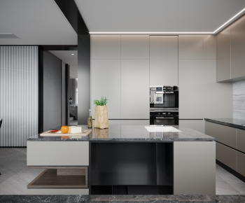 Modern Open Kitchen-ID:404881959