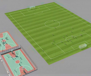 Modern Outdoor Sports Stadium-ID:801696061
