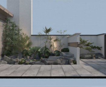 New Chinese Style Courtyard/landscape-ID:144099008