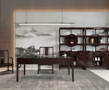 New Chinese Style Tea House-ID:549971104