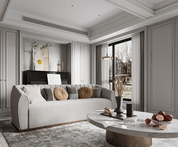 Modern A Living Room-ID:540219076