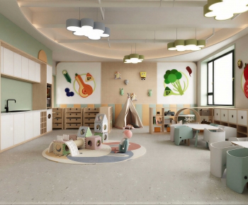 Modern Kindergarten Classrooms-ID:457863095