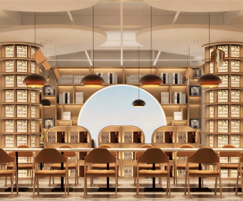 Modern Bookstore Book Bar-ID:524746891