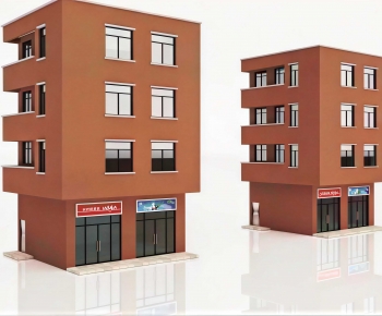 Modern Appearance Of Commercial Building-ID:645071983